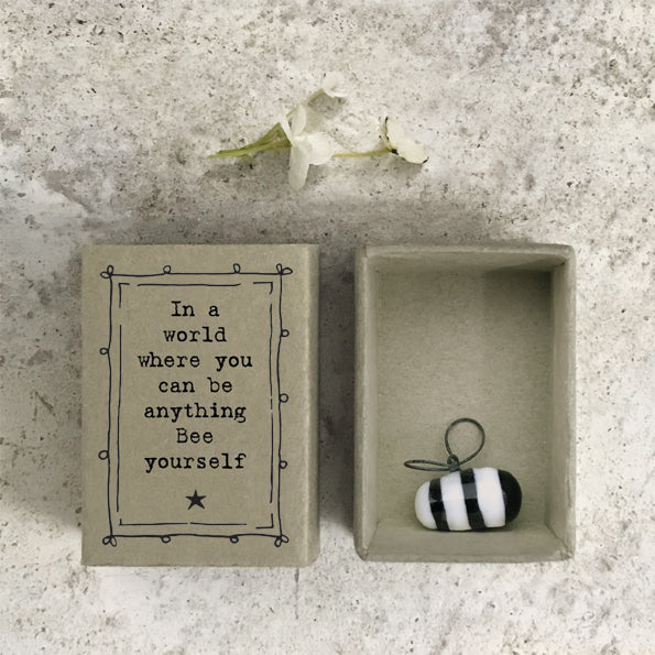 In a world where you can be anything bee yourself matchbox 1