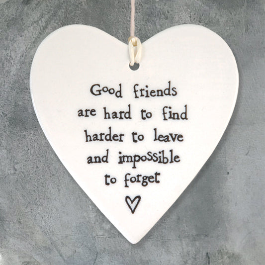 Lovely Friend Heart Hanging Decoration