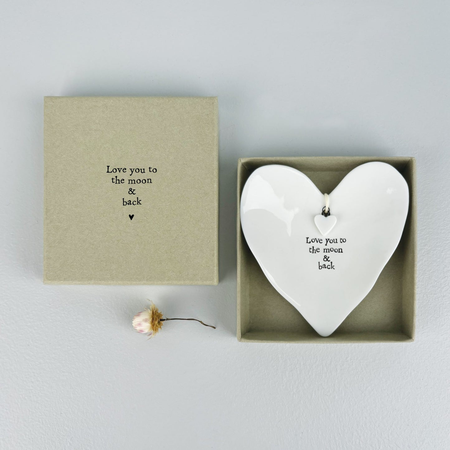 Ring dish-Love you to the moon & back - Heart Dish