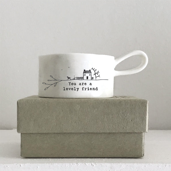 Tea Light Holder-You are a lovely friend