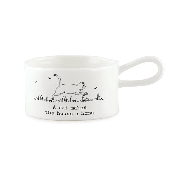 Tea Light Holder- A Cat Makes the House a Home - Tealight Holder