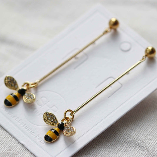 Bee Long  Earrings