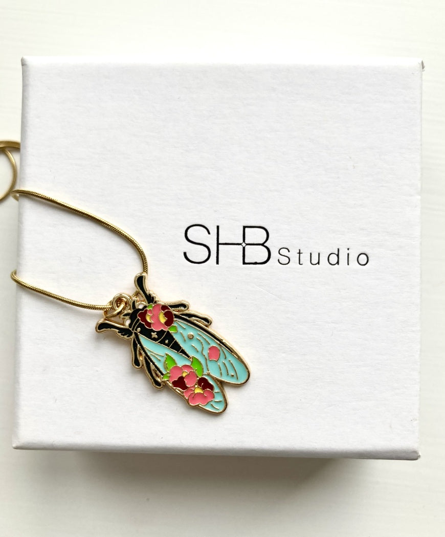 Cicada Necklace 2 .4
