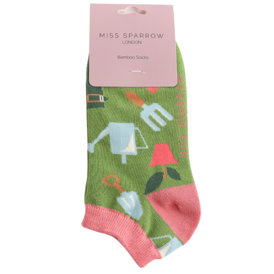 Gardening Gear Trainer Socks Eco Gift for Gardeners | SHB Studio