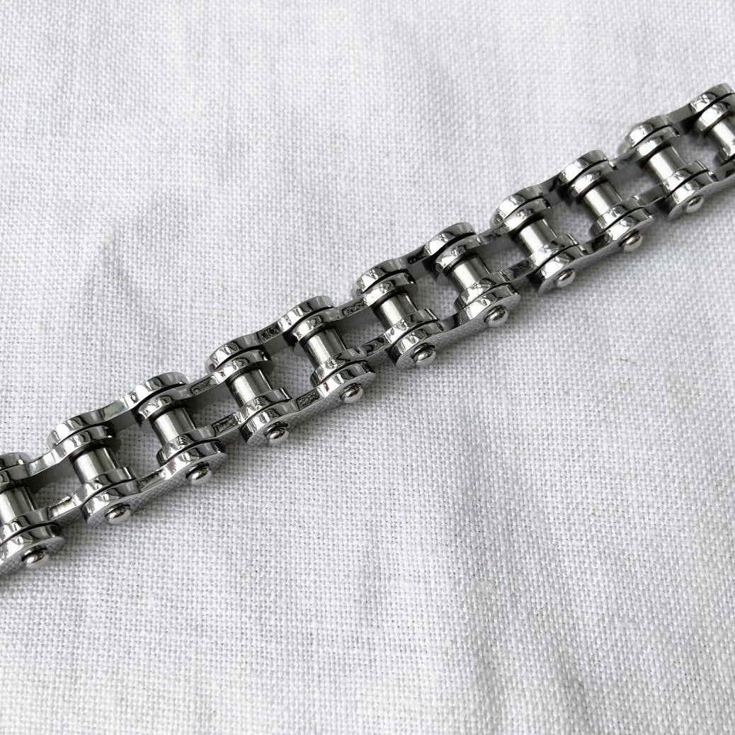 Men’s Motorcycle Chain Bracelet – Tarnish-Resistant Stainless Steel | SHB Studio