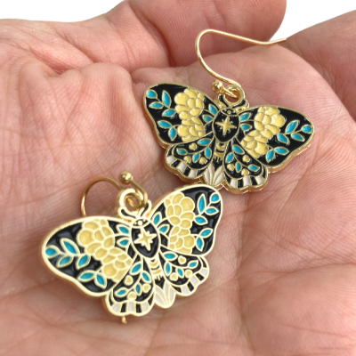 Butterfly Hook Earrings-E26