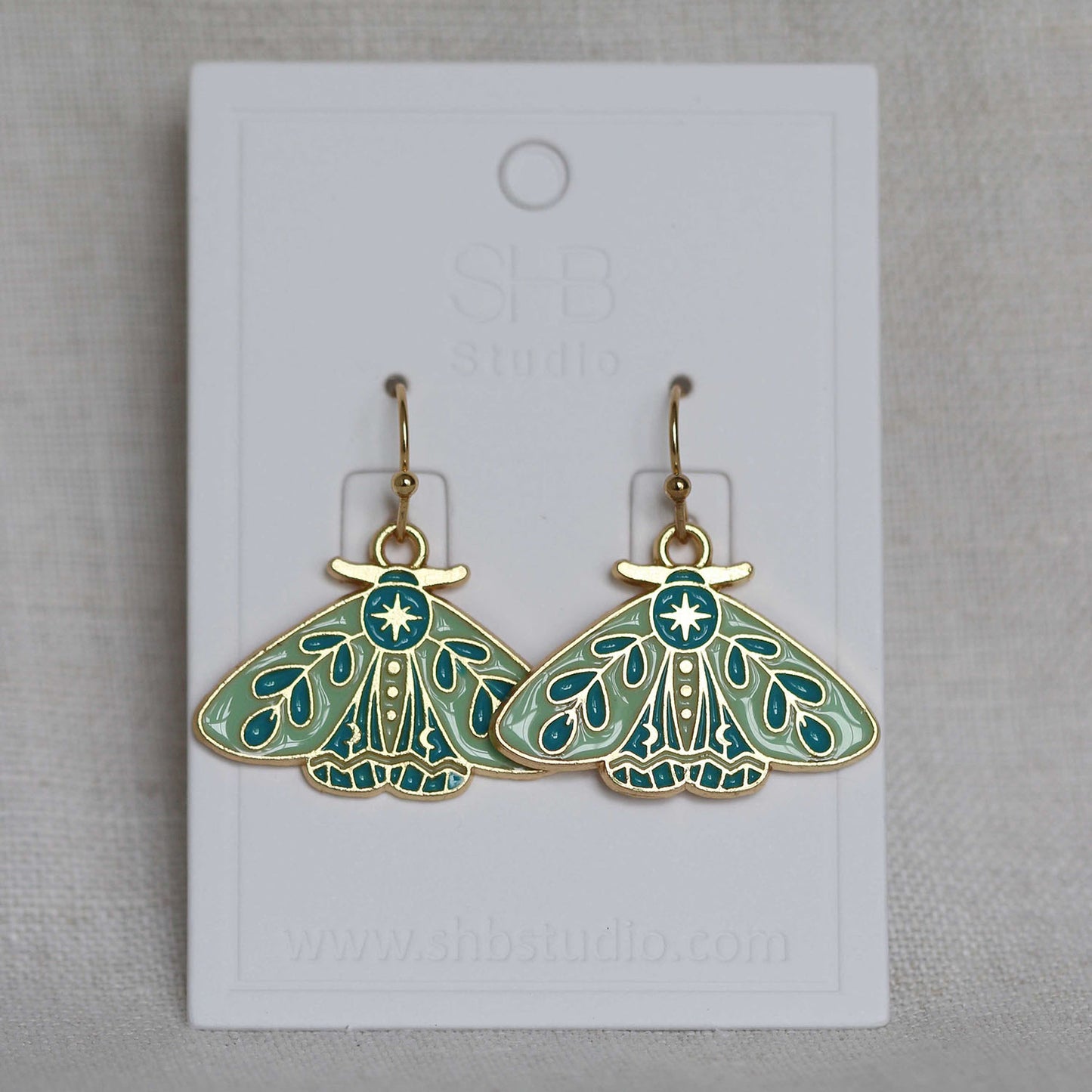 Butterfly Hook Earrings-E25