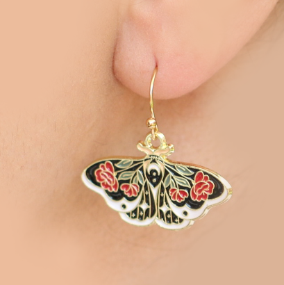 Butterfly Hook Earrings-E21 . 2