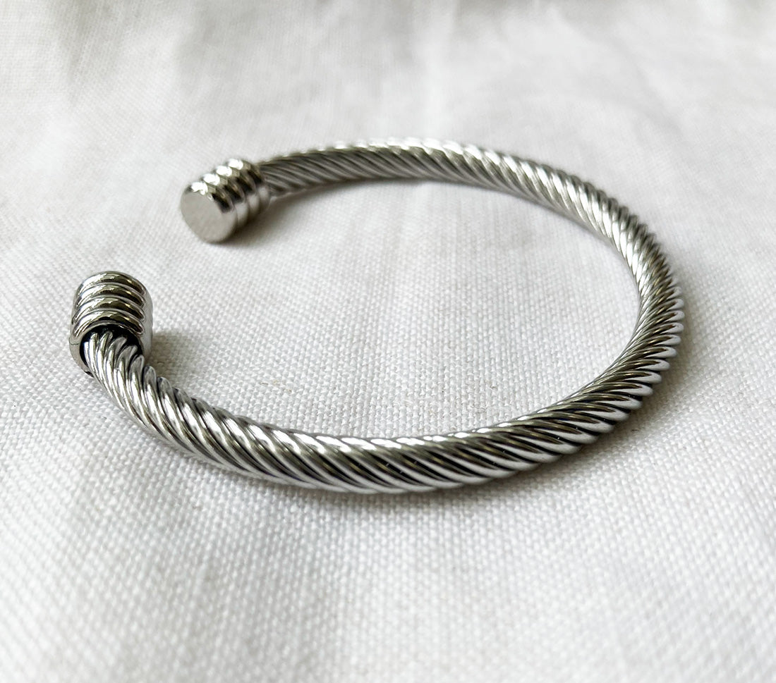 Open Cuff Bracelet - Bangle Bracelet