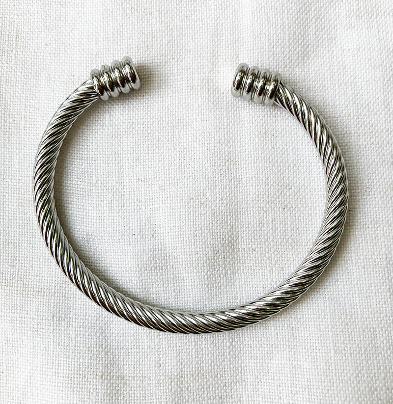 Open Cuff Bracelet - Bangle Bracelet