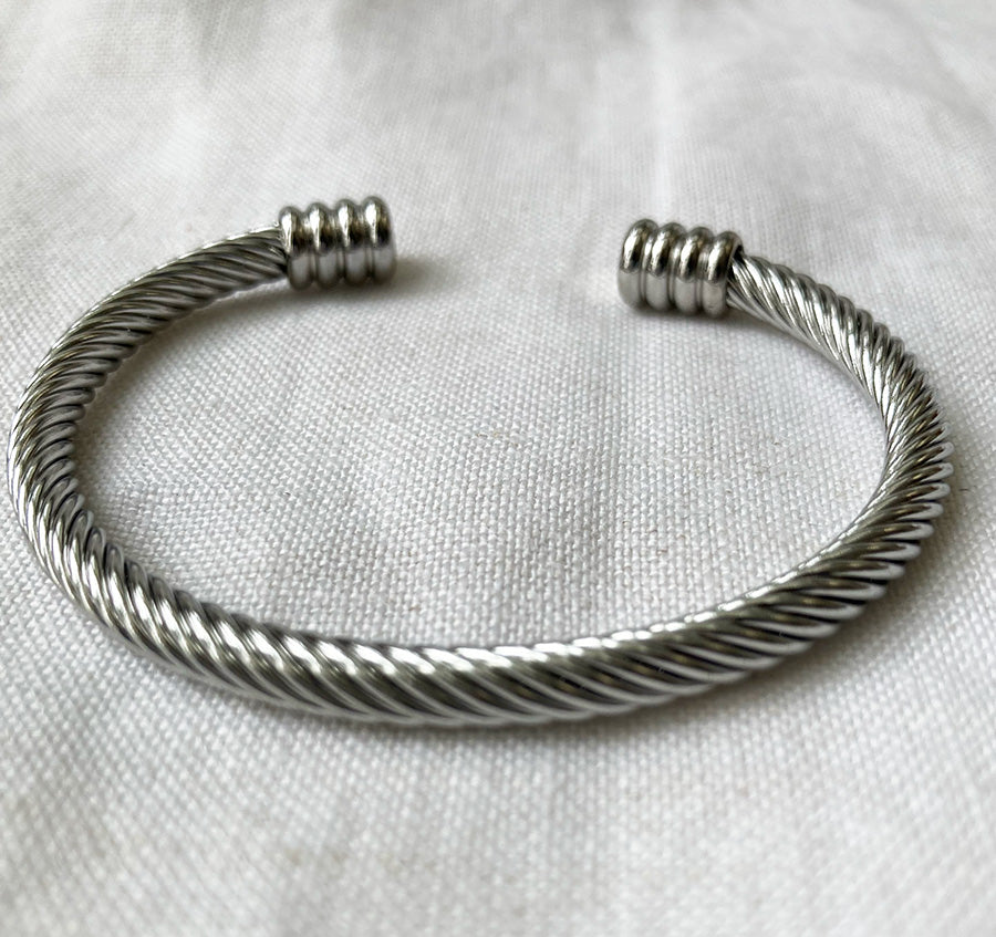 Open Cuff Bracelet - Bangle Bracelet