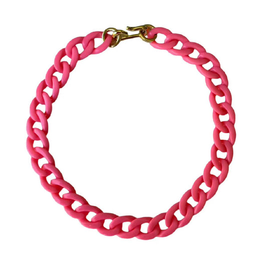 jewellery pink necklace pink statement
