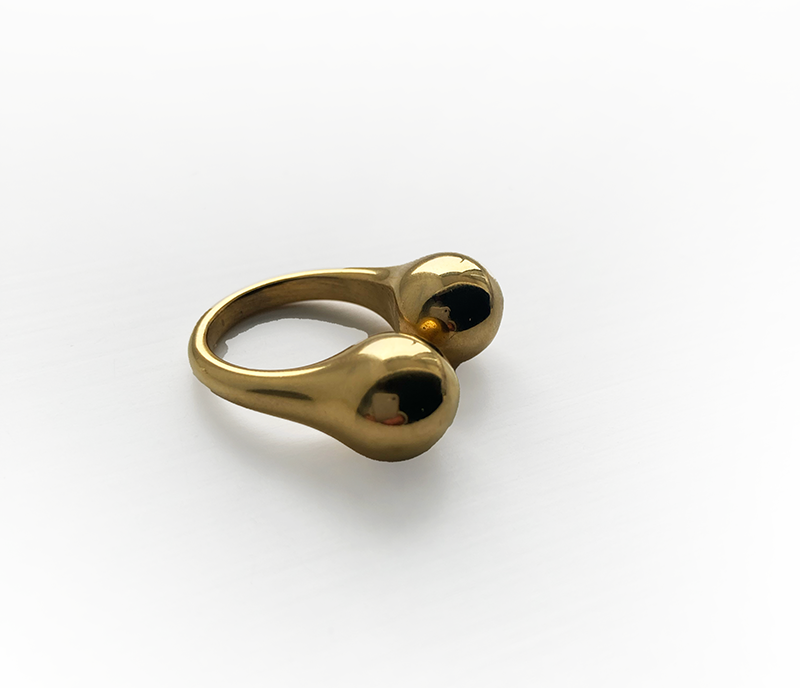 Stainless Steel Chunky Ring 1