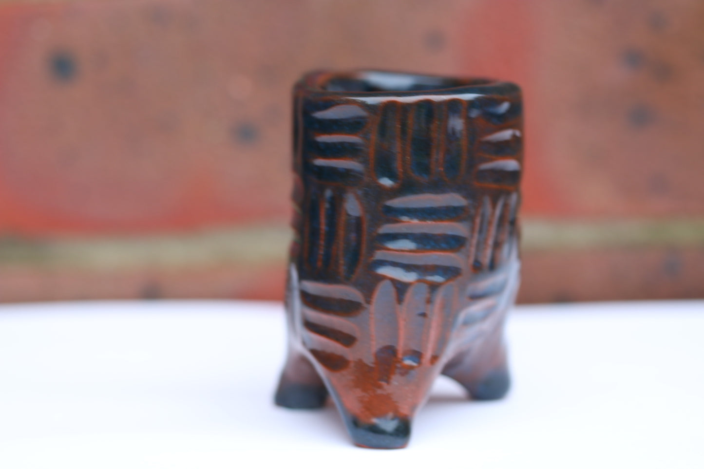 Blue Terracotta Pot