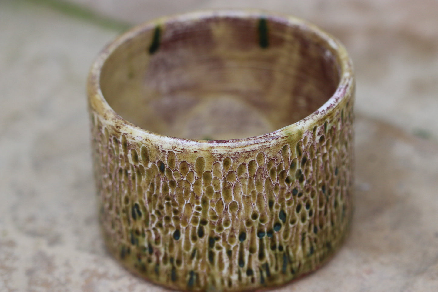 ceramic plant pot,Textured Glazed