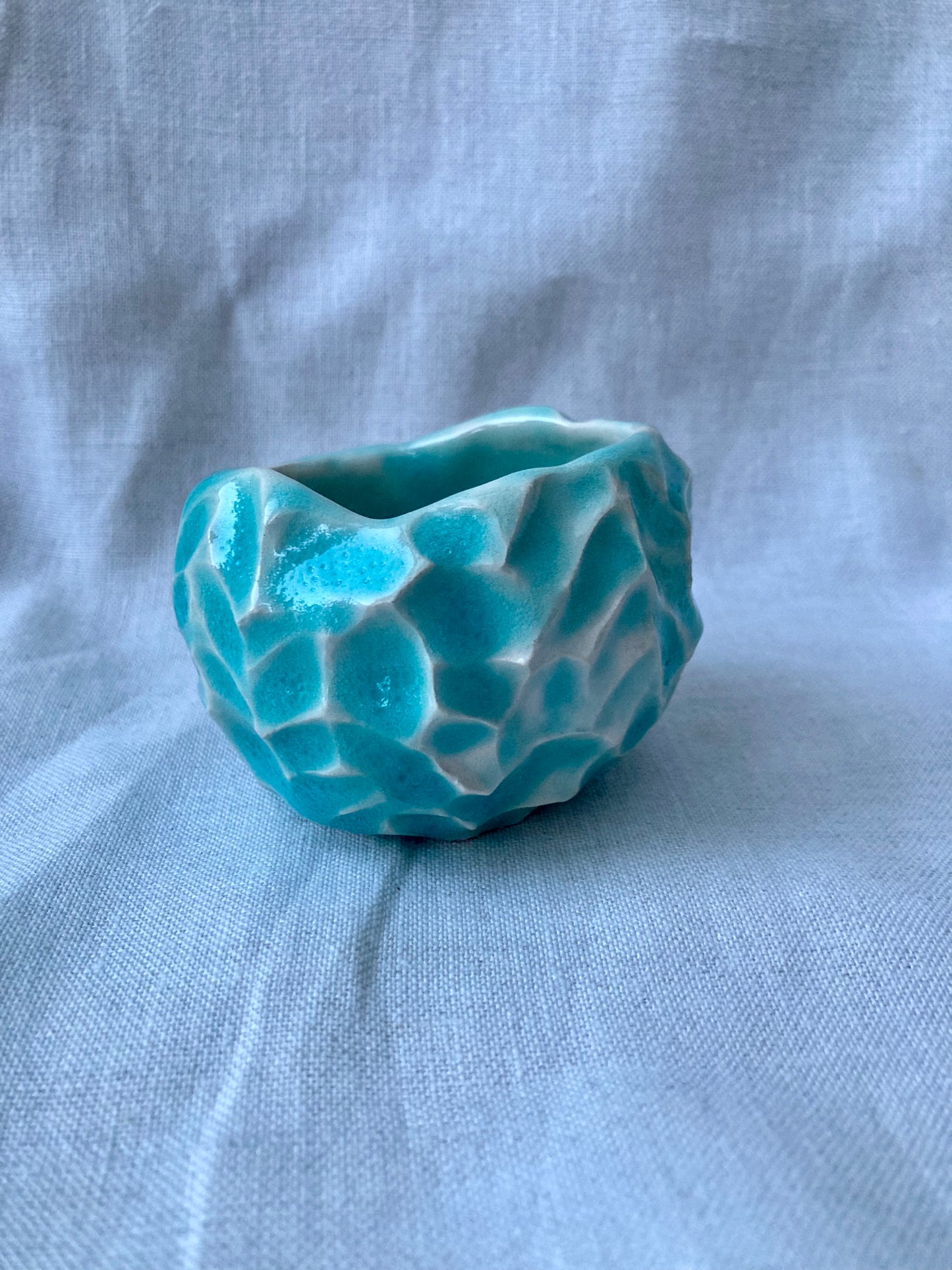 One of a kind Set of 2 small pot | Handmade Ceramic
