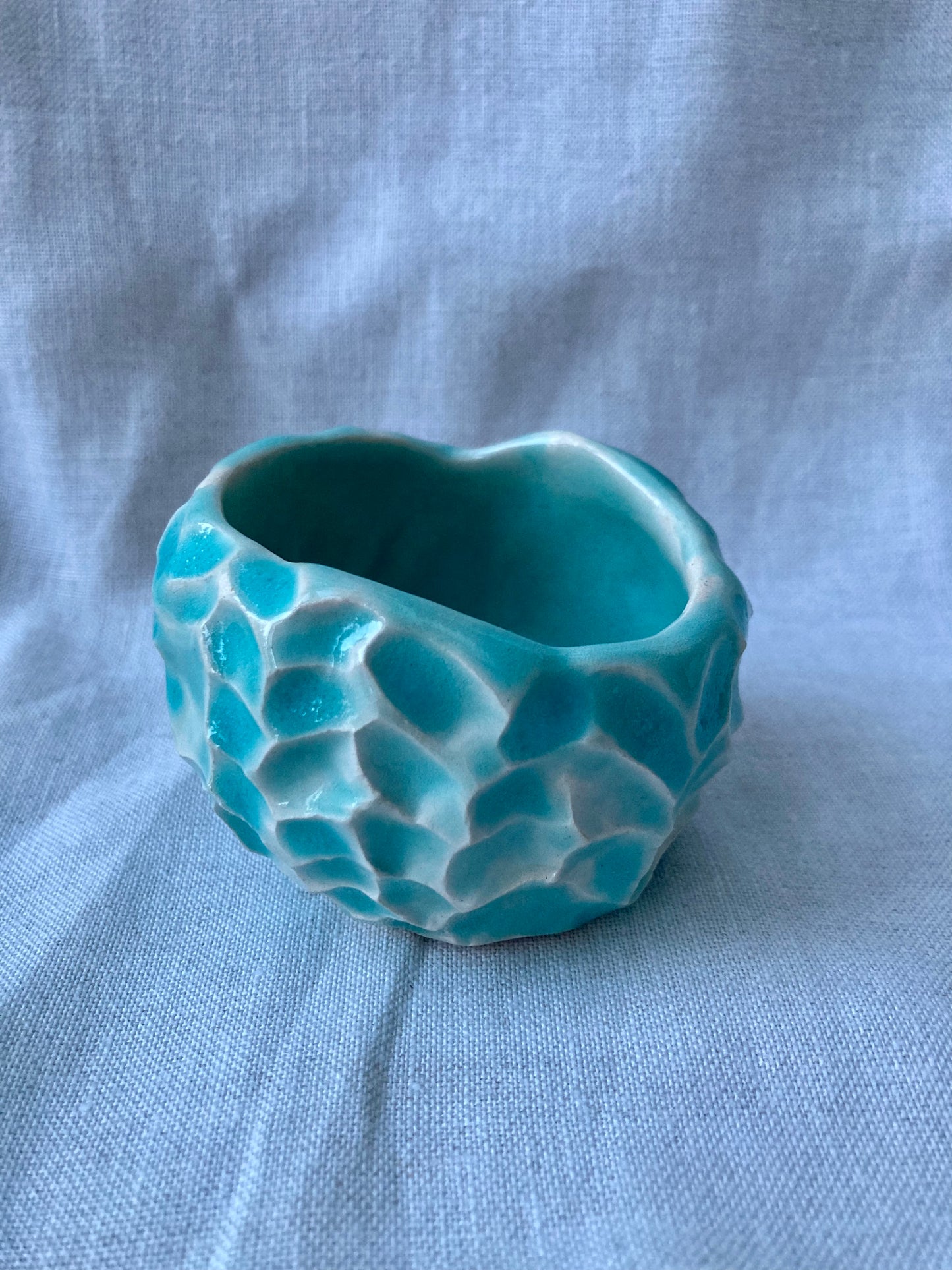 One of a kind Set of 2 small pot | Handmade Ceramic