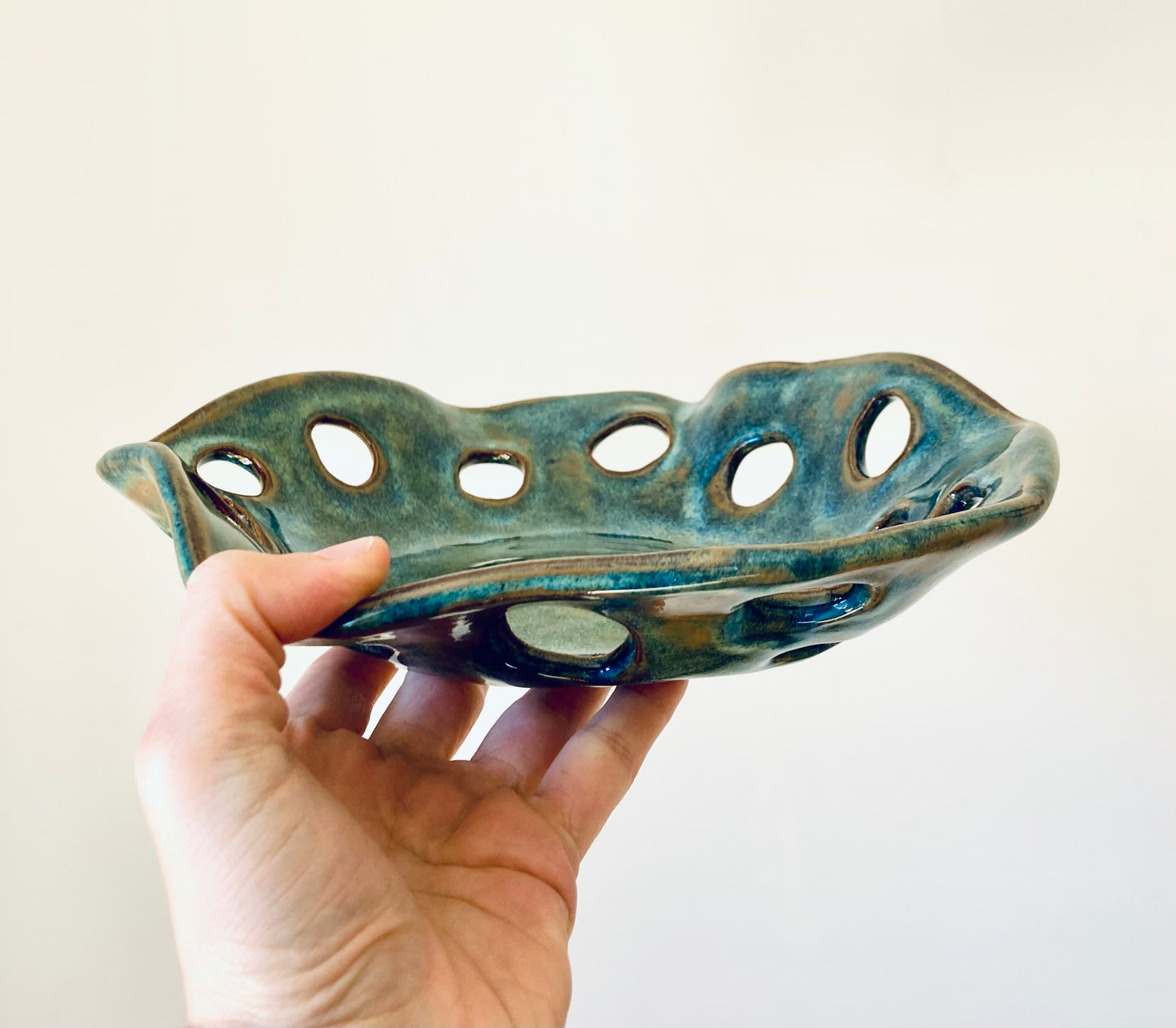 Blue Handmade Ceramic Bowl