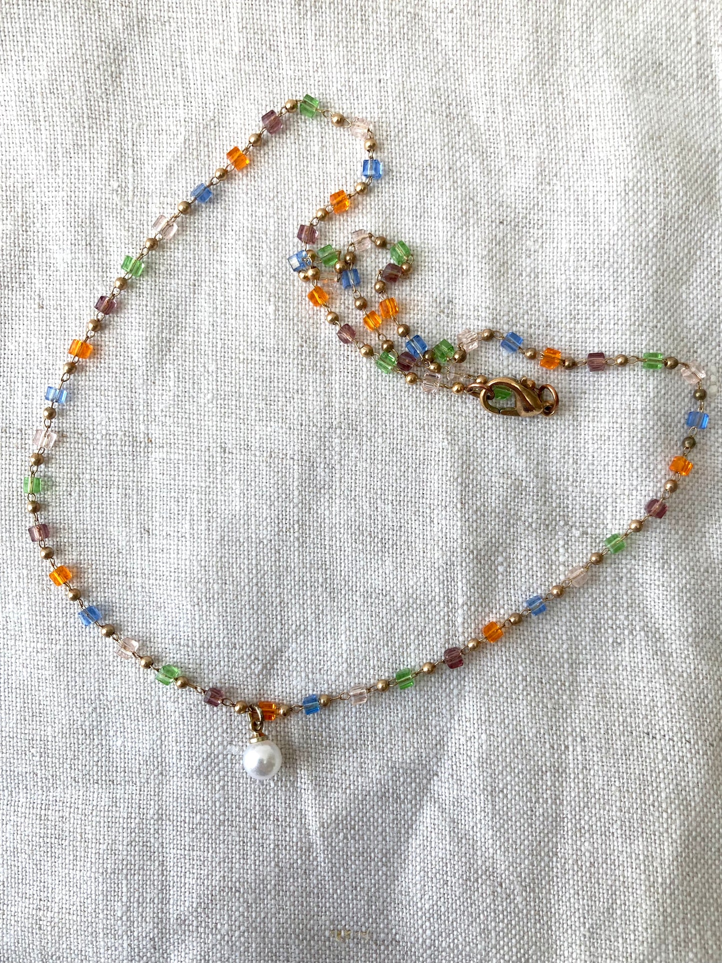 Colourfull Bohemian Necklace- KC Gold