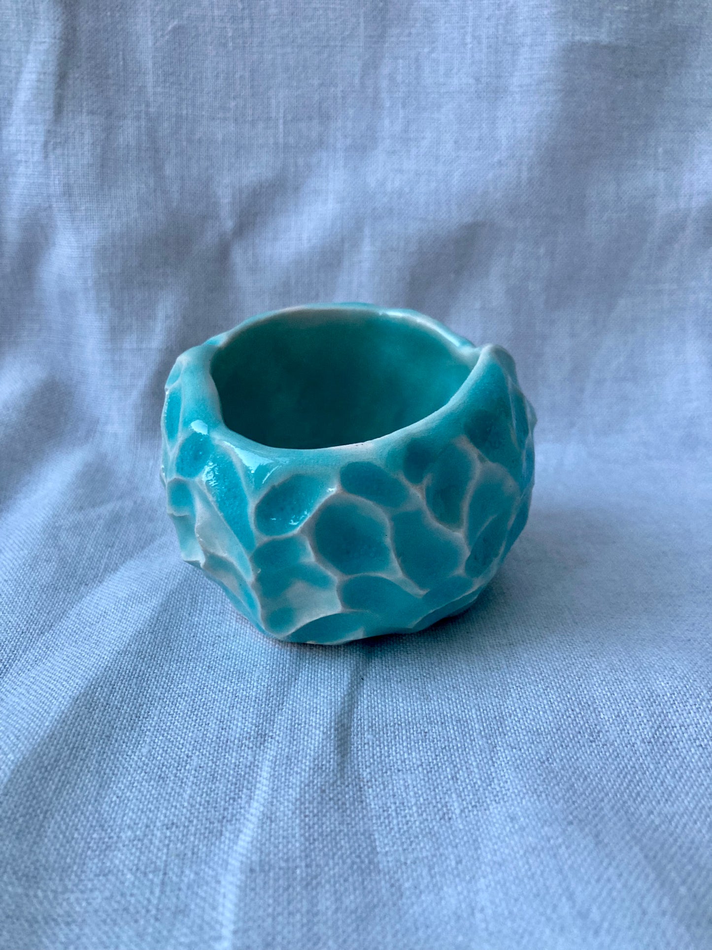 One of a kind Set of 2 small pot | Handmade Ceramic