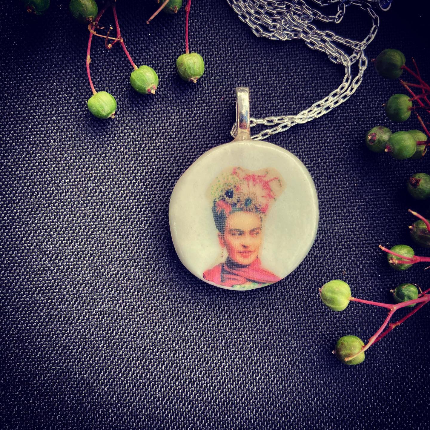 Frida Porcelain Necklace