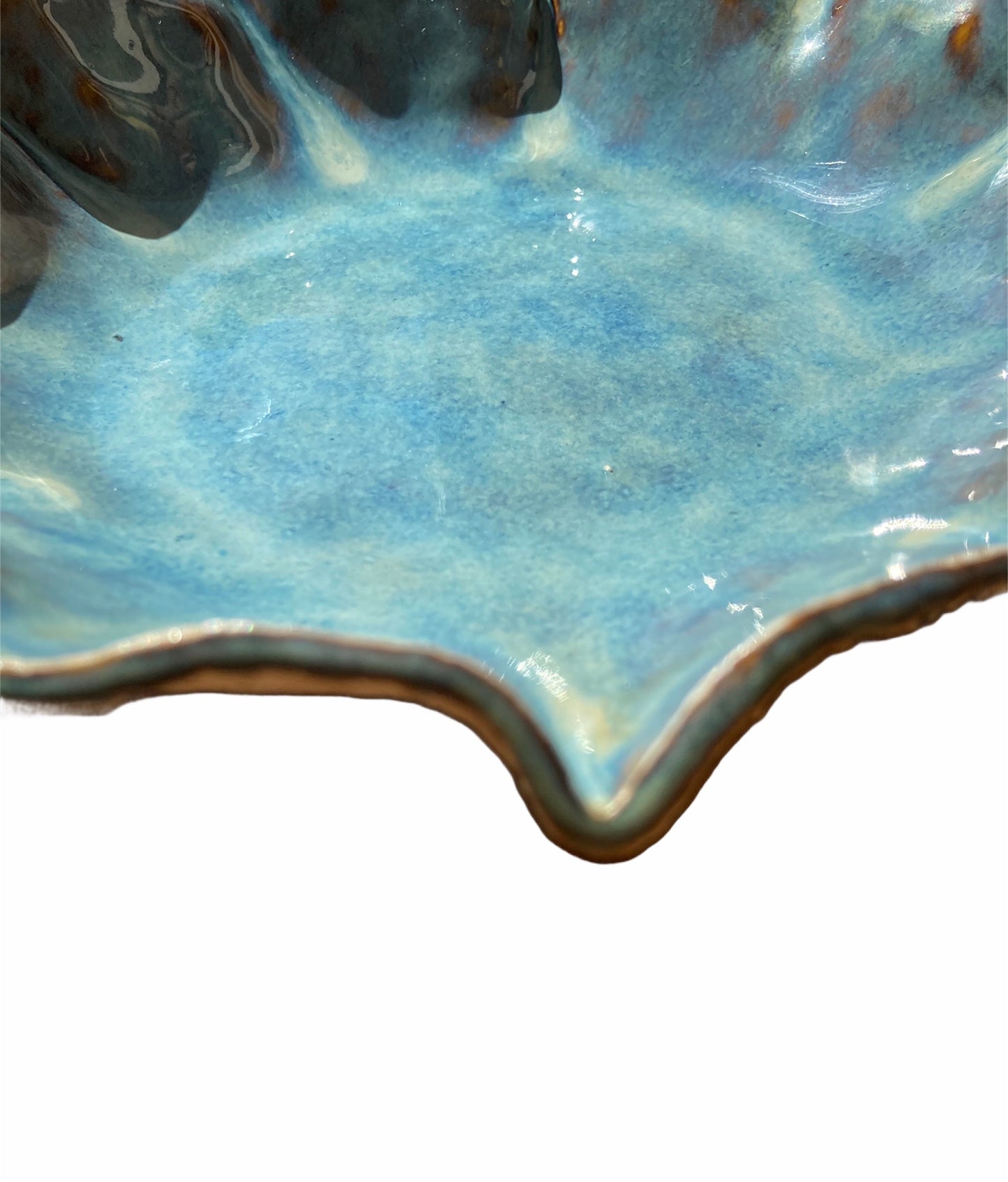 Blue Porcelain Handmade Ceramic Bowl