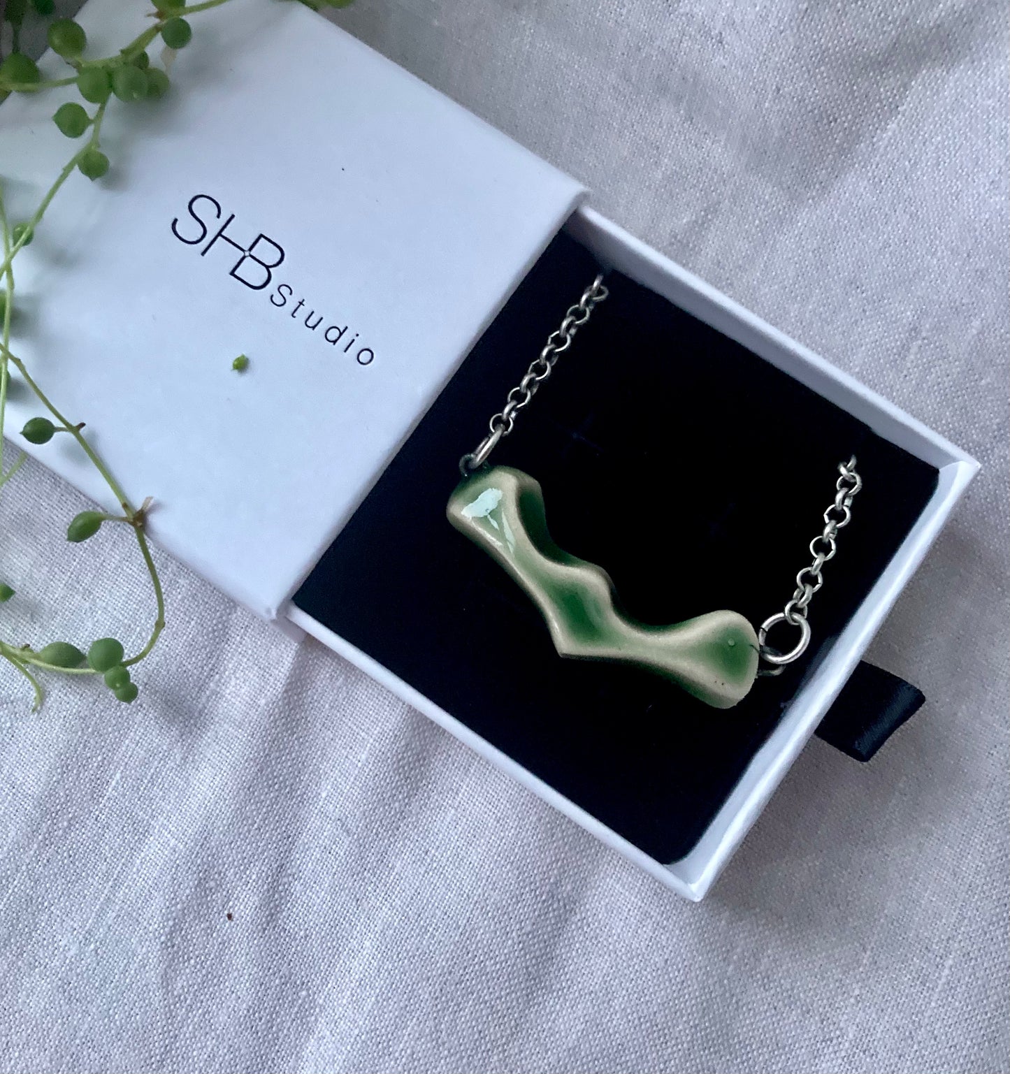 Unique handmade ceramic jewelry