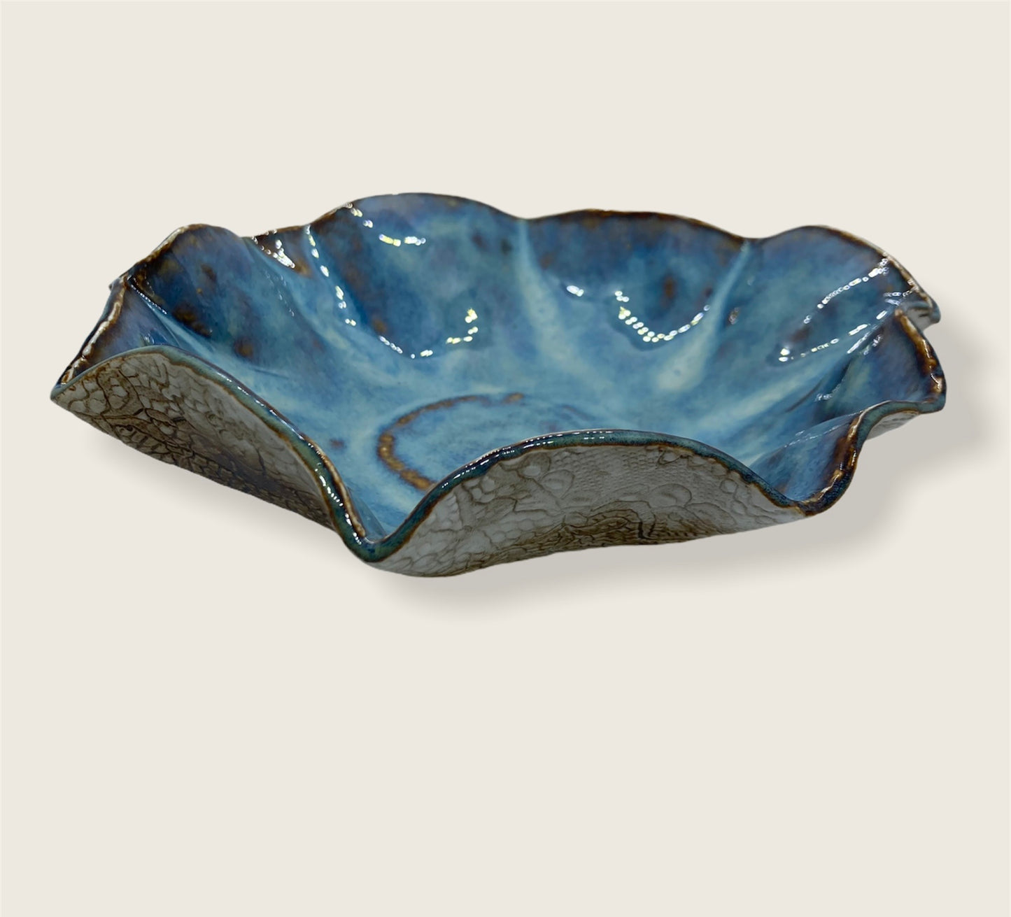 Blue Porcelain Handmade Ceramic