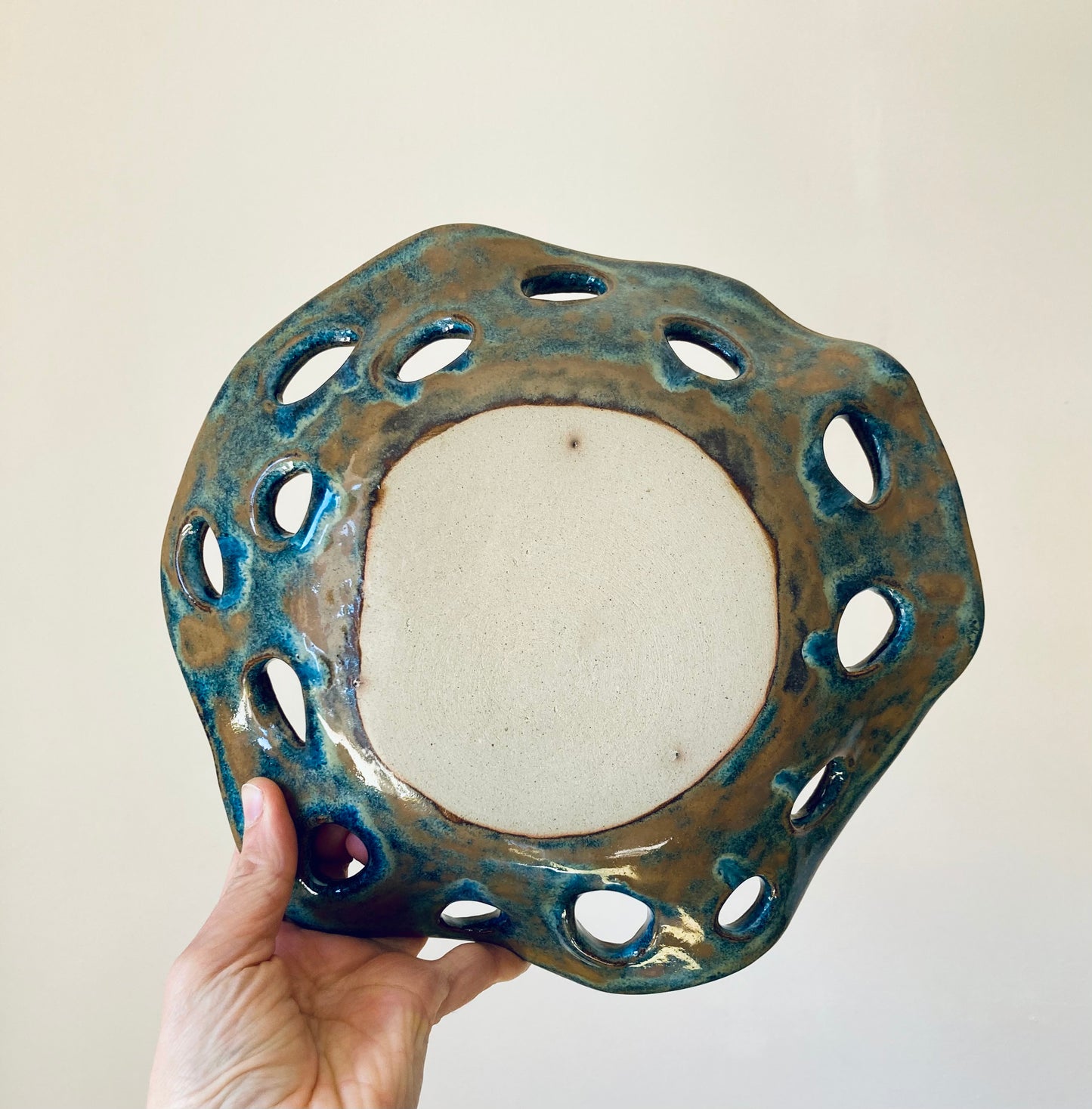 Blue Handmade Ceramic Bowl