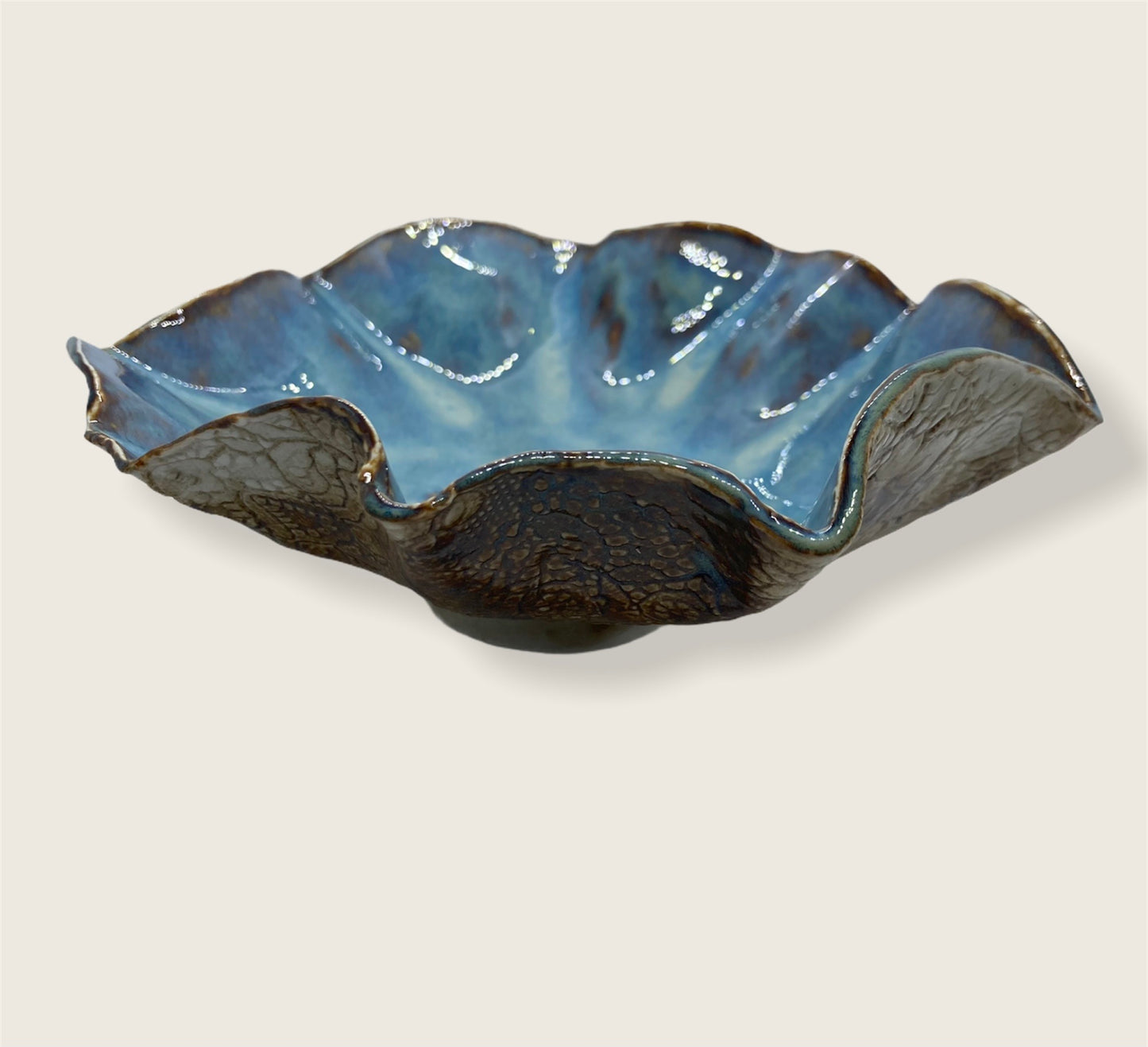 Blue Porcelain Handmade Ceramic