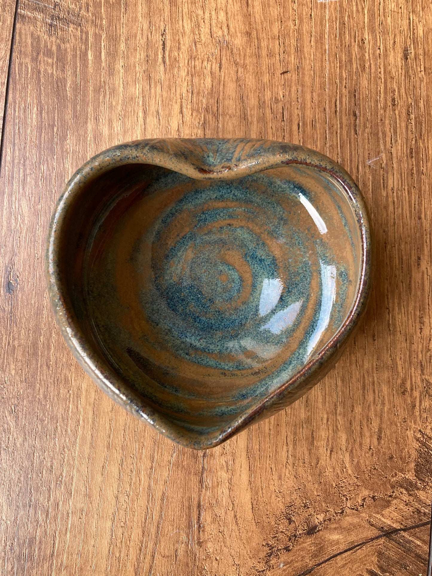 Blue ceramic Rustic Bowl