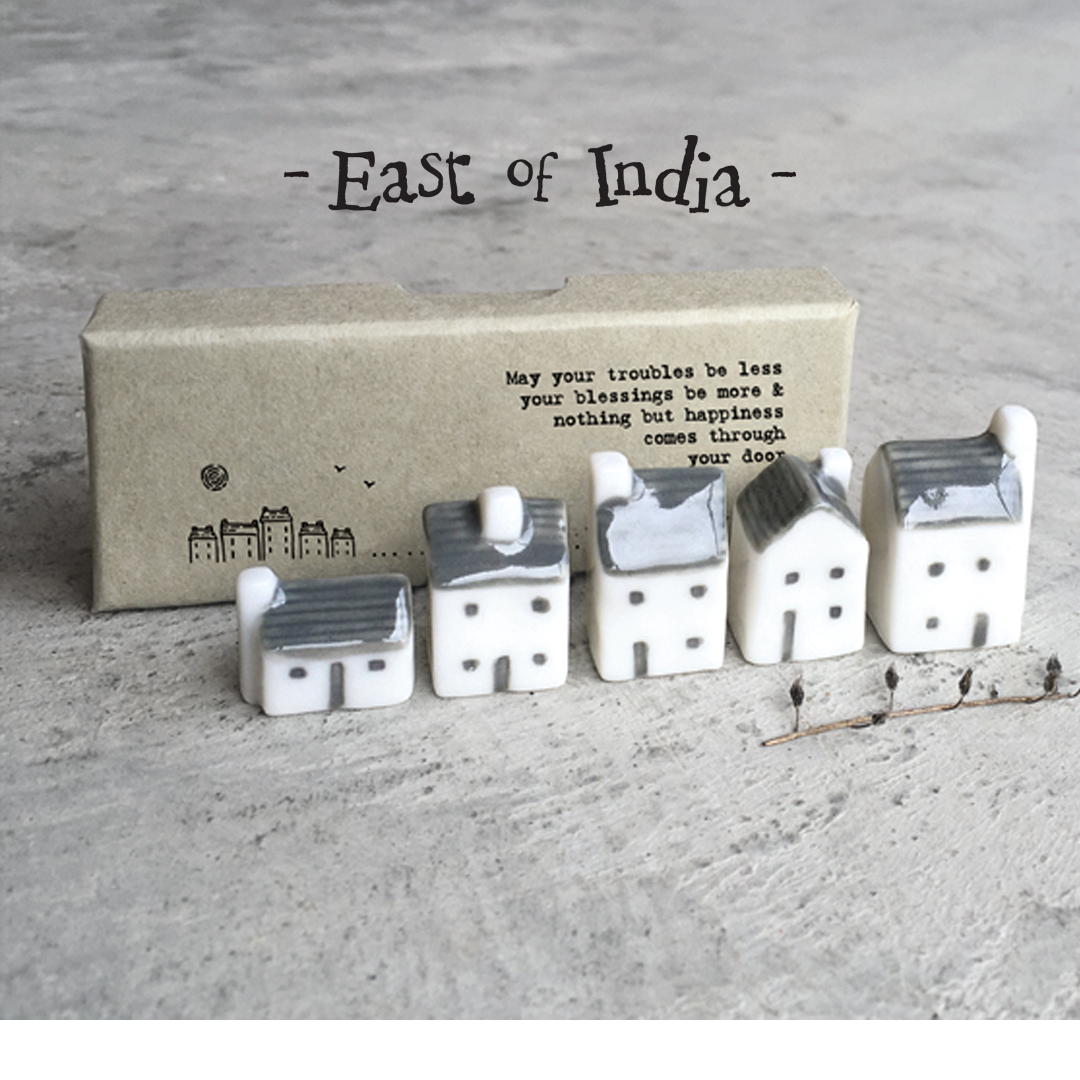 East of India mini cottages gift under £20