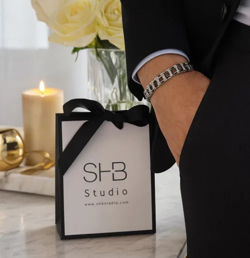 Men’s Jewellery Collection shbstudio gift bag