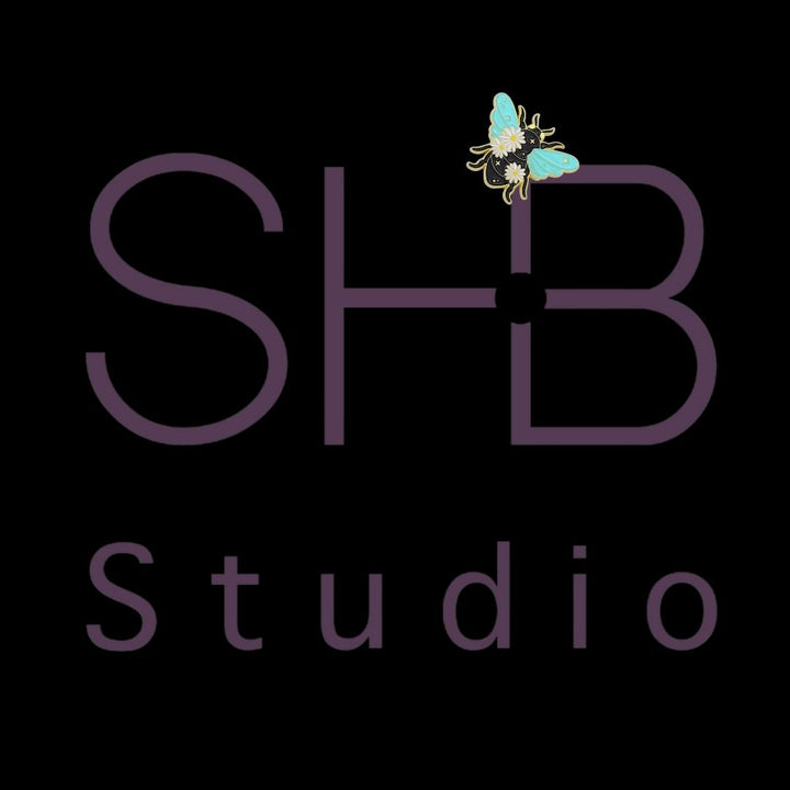 SHB Studio logo with bee 1