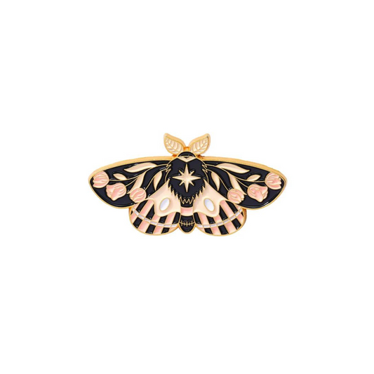 Pink Butterfly Brooch