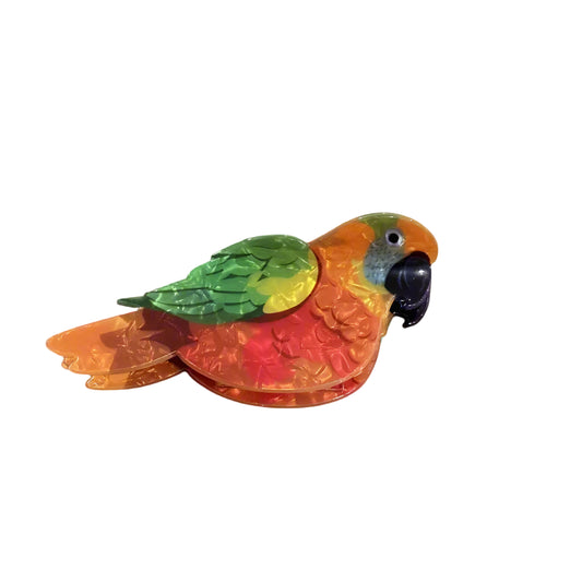 Parrot bird Hair Clips – Cute Acrylic Hair Accessories | SHB Studio