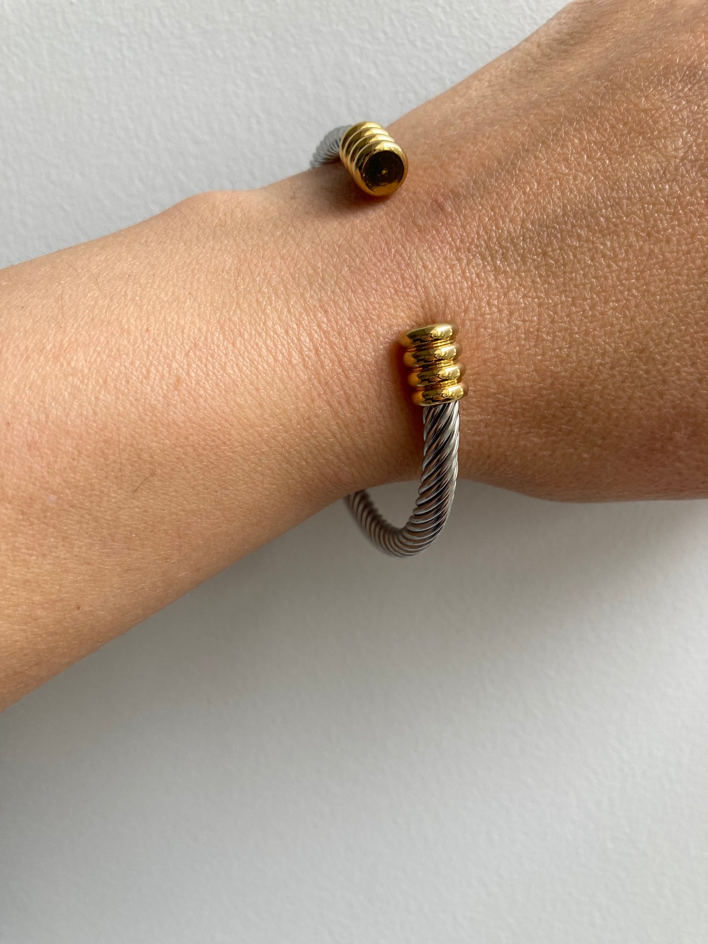 Open Cuff Bracelet - Bangle Bracelet