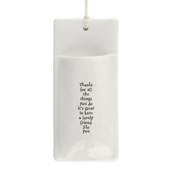 Thanks lovely friend vase-4