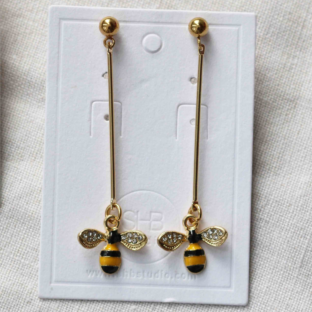 Bee Long  Earrings 1