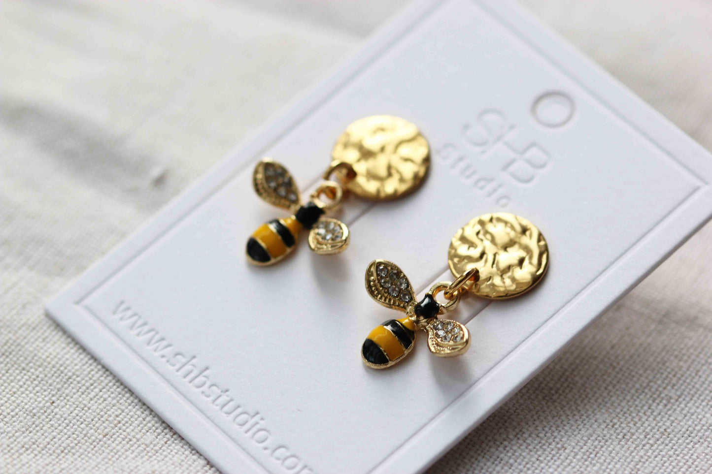 Bee Earrings