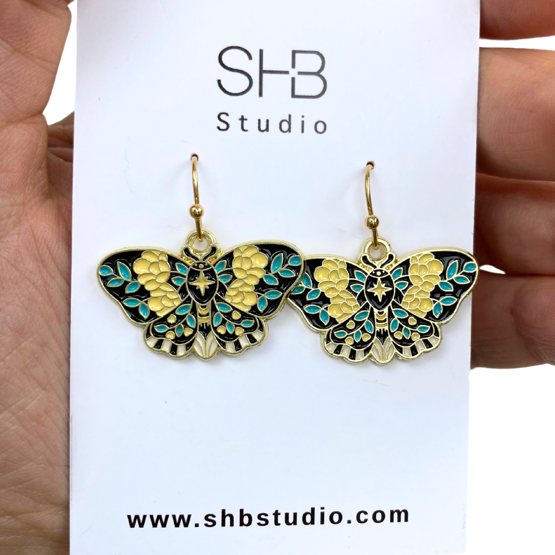 Butterfly Hook Earrings-E26