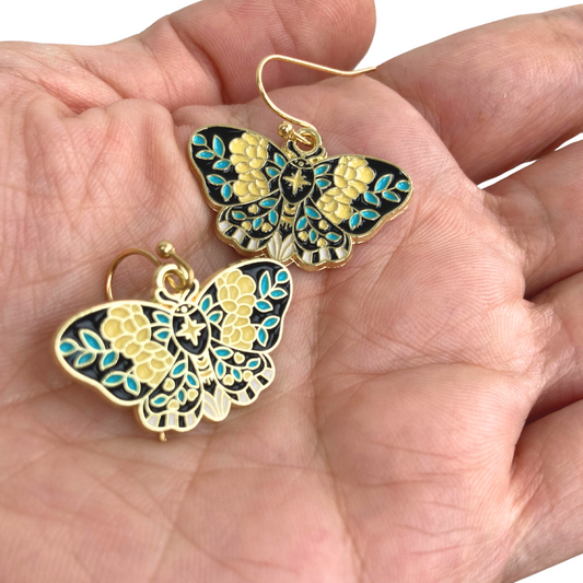 Butterfly Hook Earrings-E26