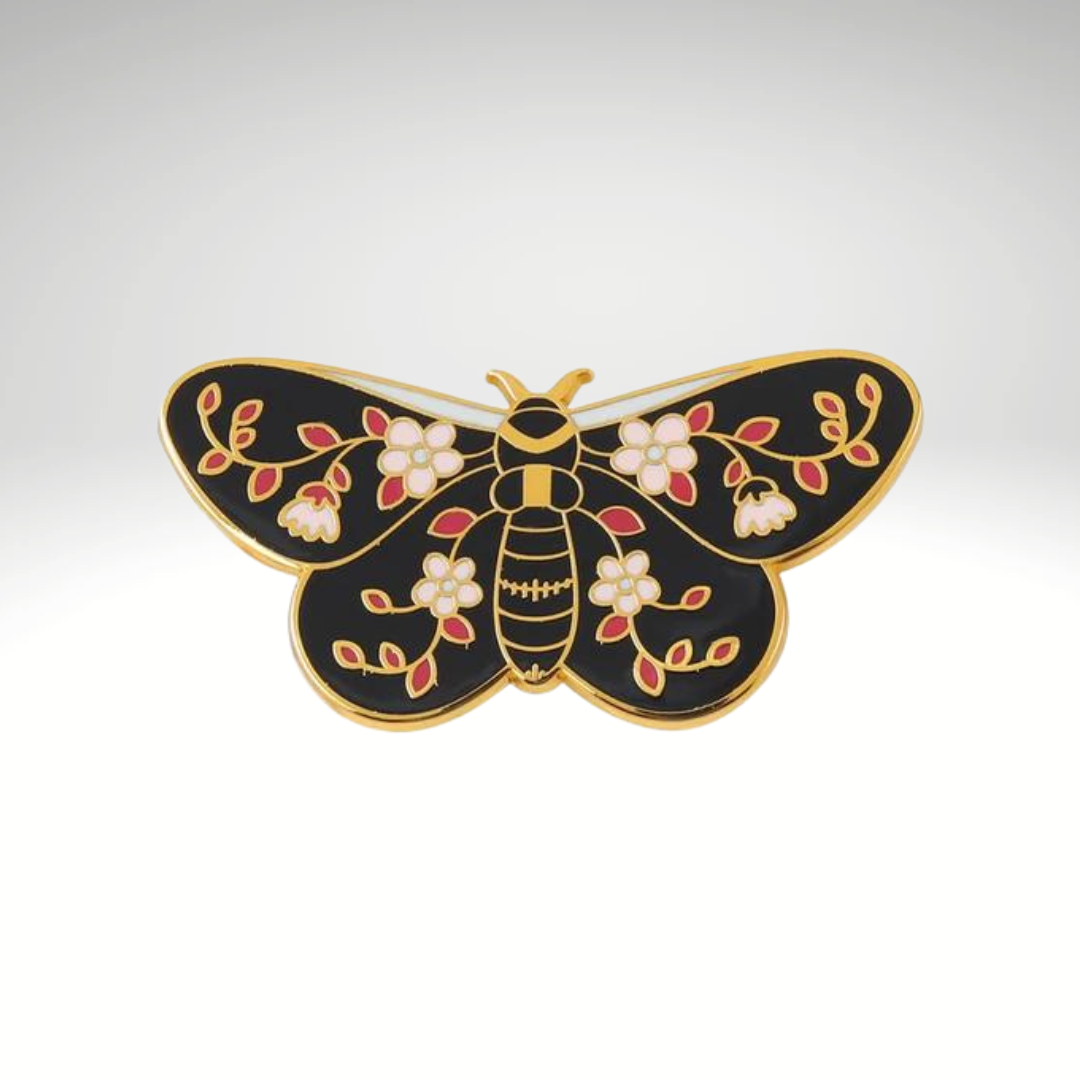 Black Butterfly Brooch