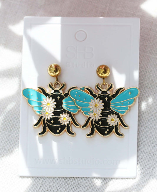 Bumble Bee Earrings