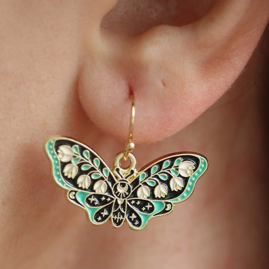 Butterfly Hook Earrings-E23