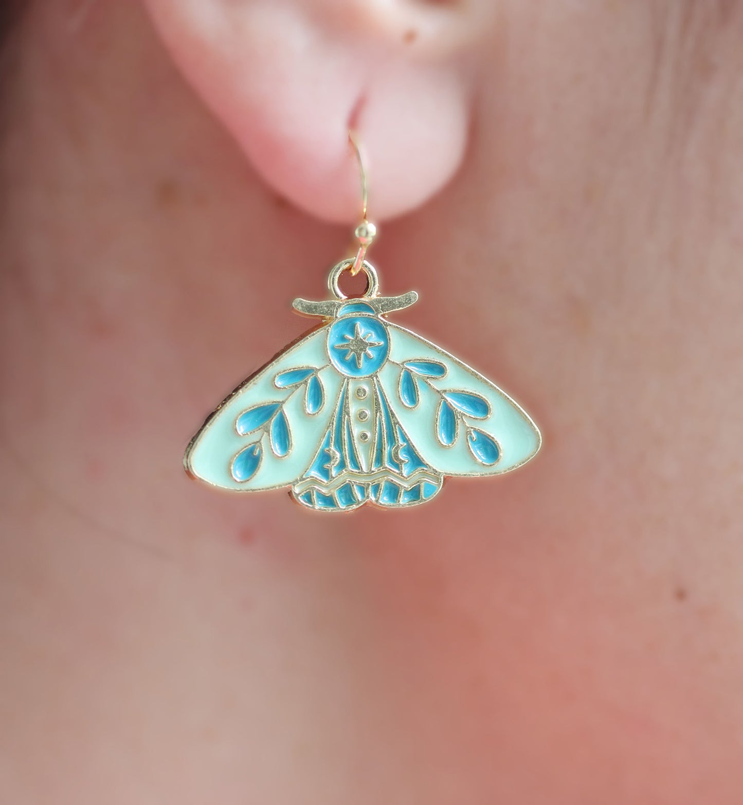 Butterfly Hook Earrings-E25