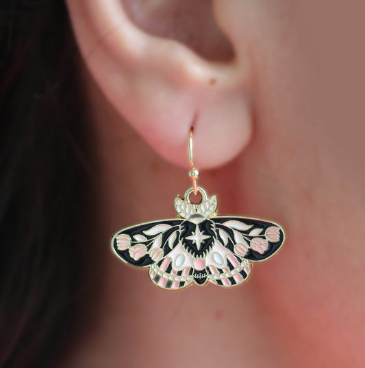 Butterfly Hook Earrings-E28