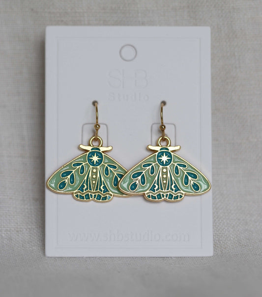 Butterfly Hook Earrings-E25