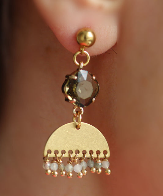 Crystal Earrings and Beads