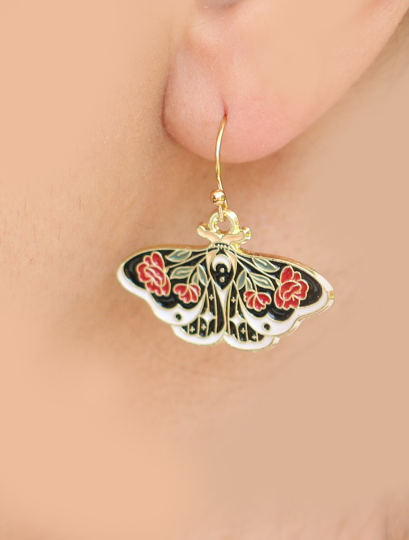 Butterfly Hook Earrings-E21